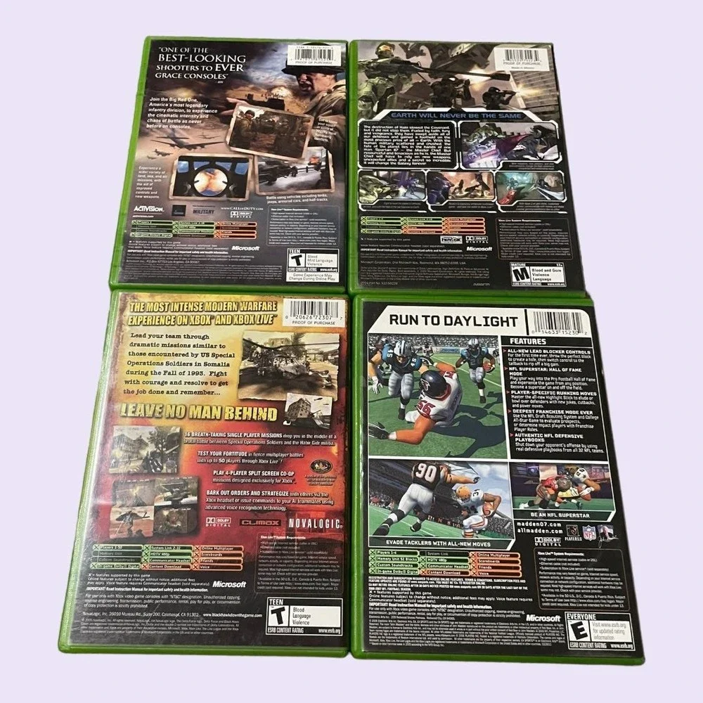 Xbox Bundle of 4‎ Games